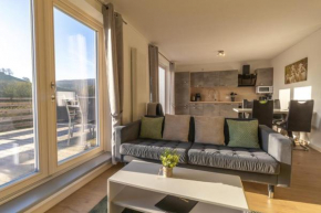 Ferienwohnung Bergblick mit Balkon und Garten - familienfreundlich